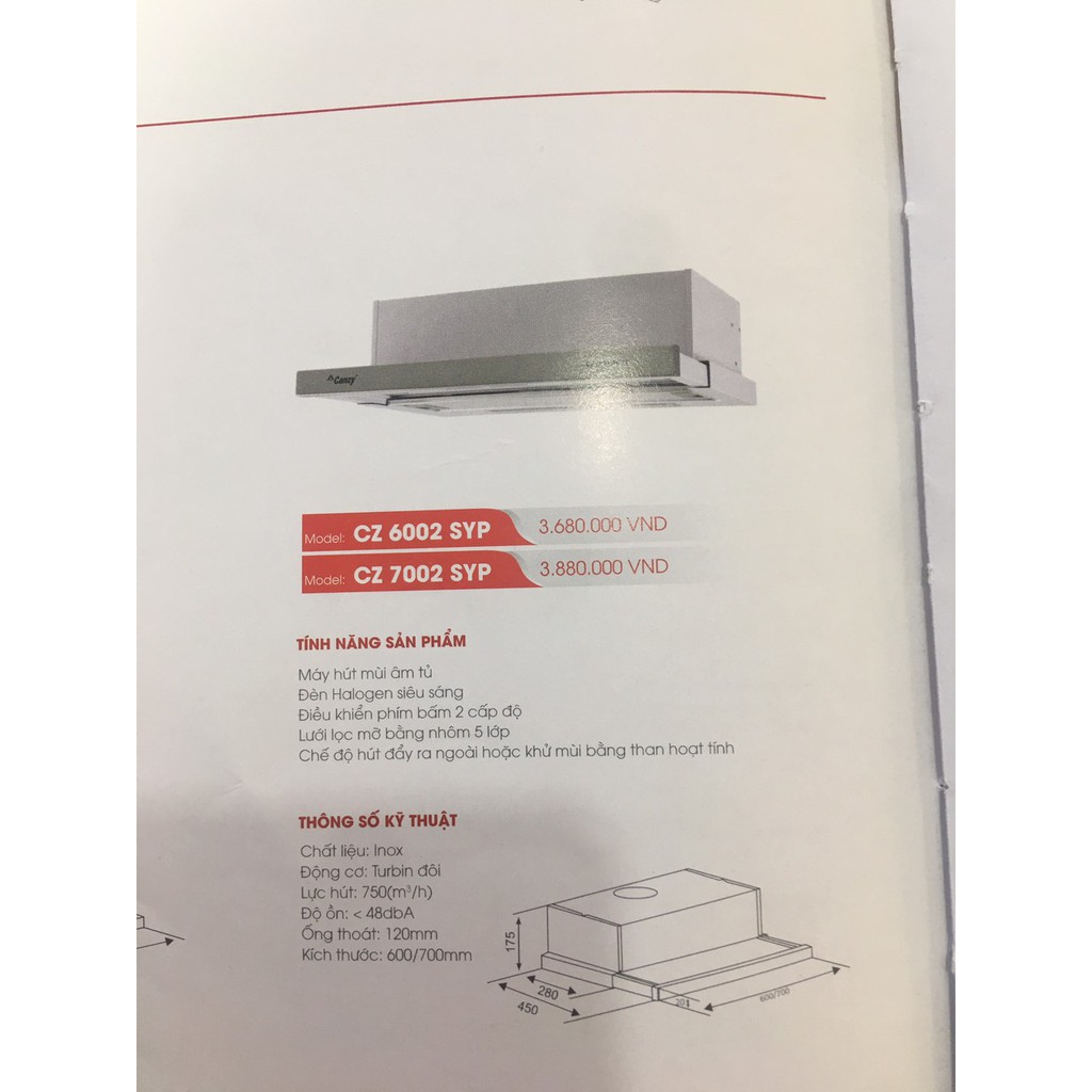 Máy hút mùi âm tủ Canzy CZ-C517I / CZ-7002SYP | 70cm | - Hàng chính hãng , độ bền cao , tiết kiệm điện năng | BigBuy360 - bigbuy360.vn