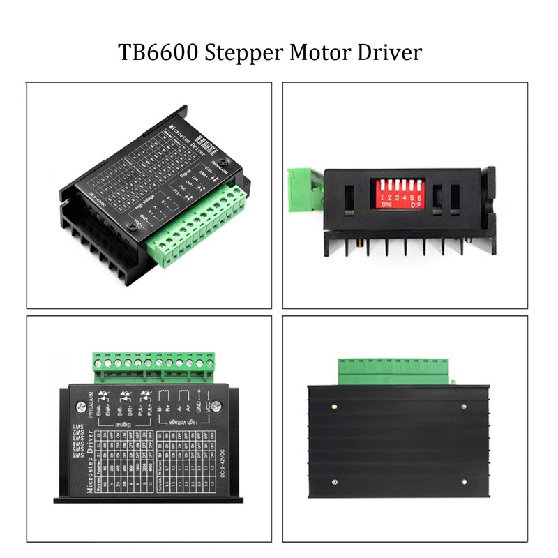Set 3 bộ điều khiển động cơ bước Tb6600 4A 9-42V 32 trục đơn CNC Tb6600