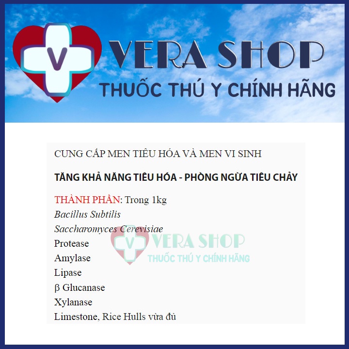 BIO PROZYME GÓI 1KG - Men tiêu hóa và men vi sinh