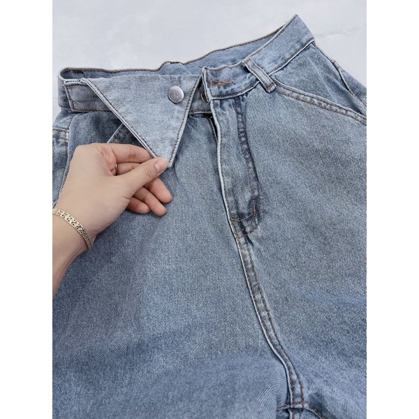 Quần jeans rộng form dài (chất đẹp)