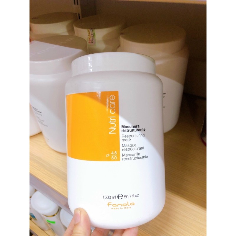 💆🏻‍♀️💆🏻 DẦU HẤP Ủ TÓC NUTRICARE FANOLA 1500ml.(💯 CHUẨN HÀNG)