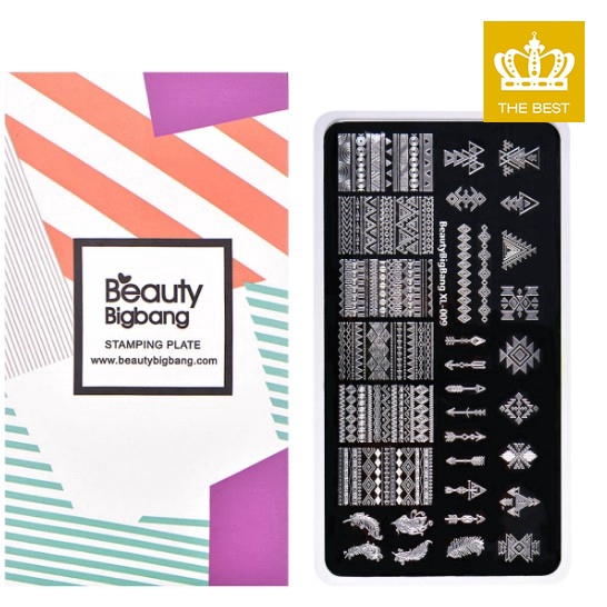 [Hàng mới về] Dụng cụ in hình trang trí nghệ thuật móng tay kích thước 6 * 12cm