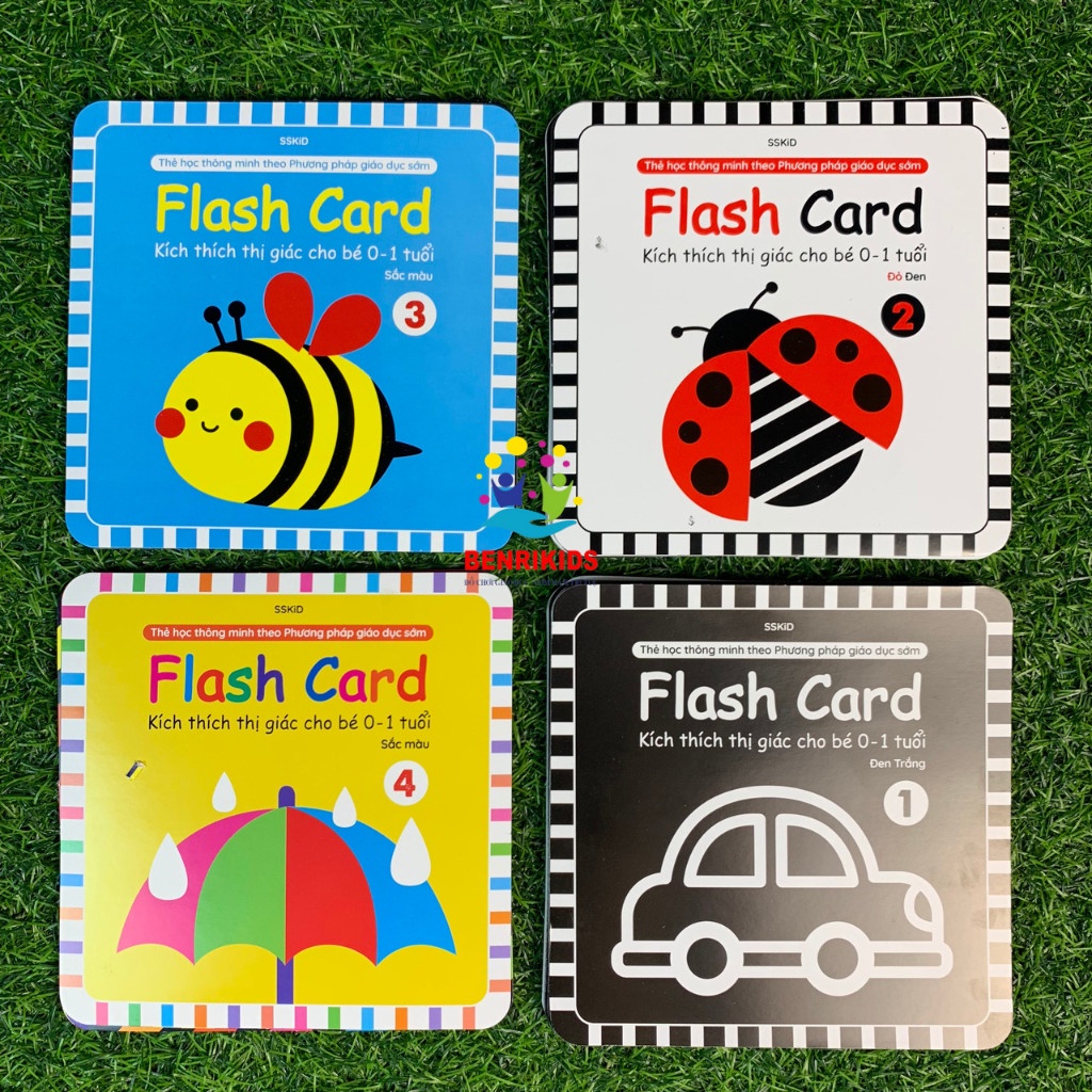 Flashcard Cho Bé, Thẻ Học Glenn Doman Kích Thích Thị Giác Cho Trẻ Sơ Sinh