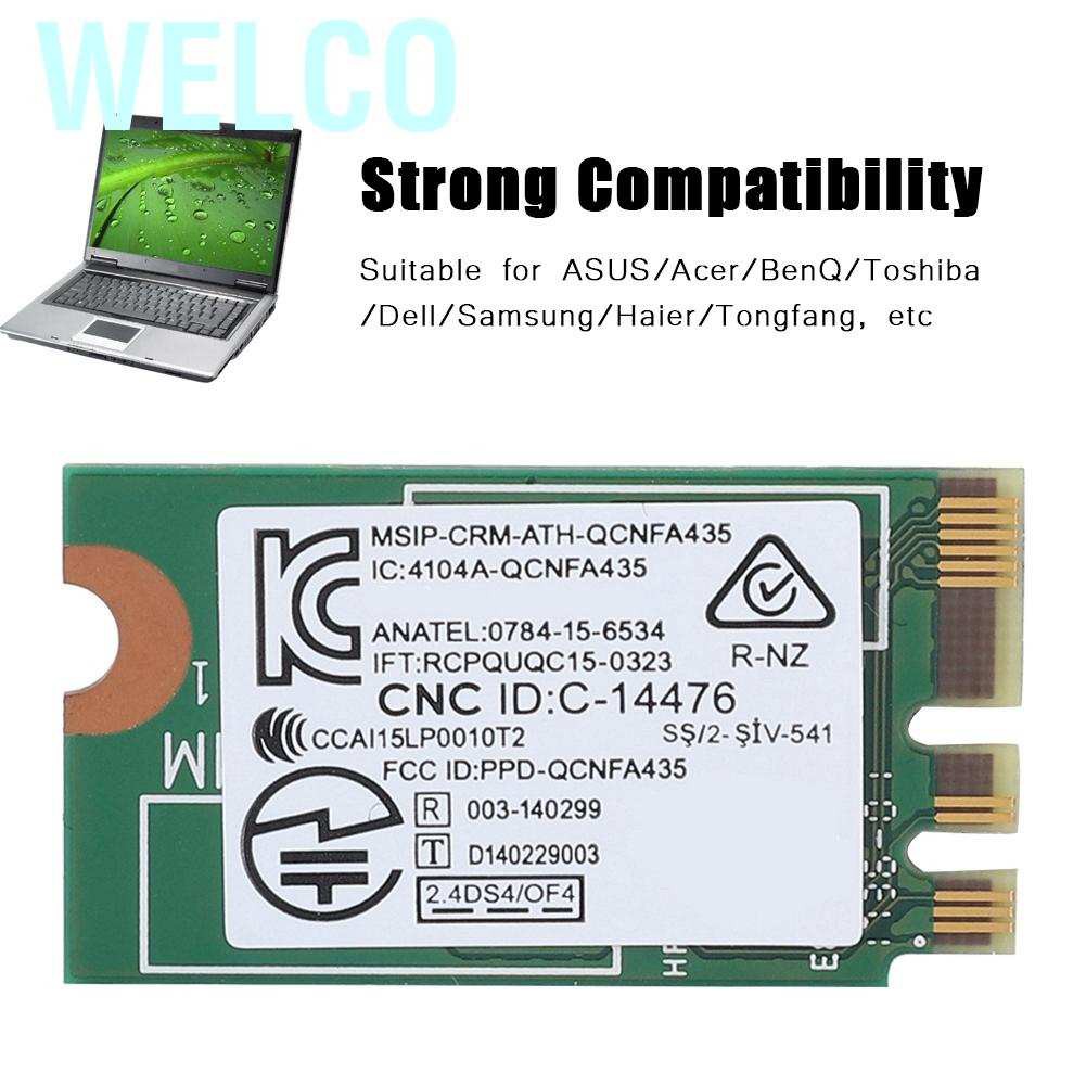 Thẻ Mạng Wifi Welco Dw1810 Cho Asus / Acer / Benq / Dell / Samsung Ngff / M.2 Sm