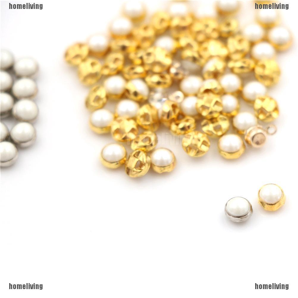 Set 20 Nút Ngọc Trai Mini Làm Đồ Thủ Công DIY