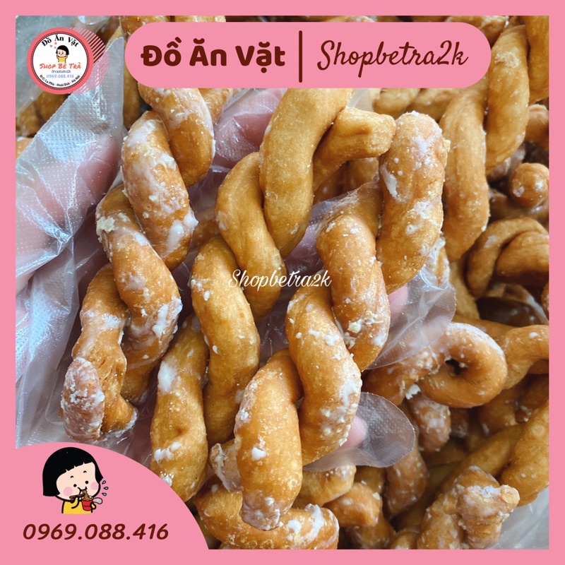 Quẩy xoắn đường giòn tan |500gr|