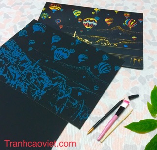 Tranh Cạo Khổ a3