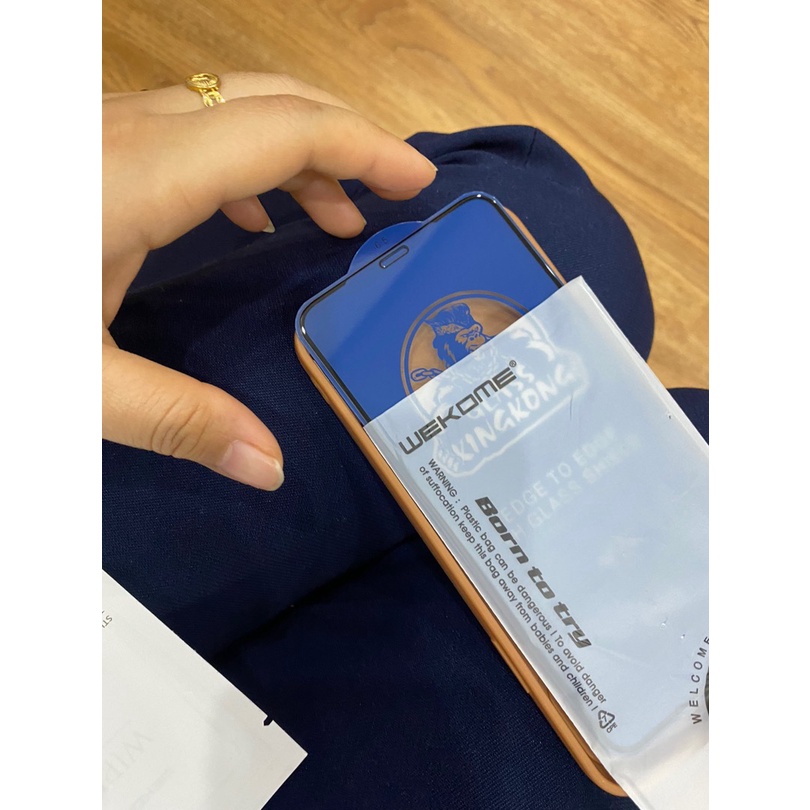 Kính Cường Lực WK KingKong Chính Hãng Full Màn cho iPhone 13/12/11/7/8...Plus Xs Max/mini/Pro Max