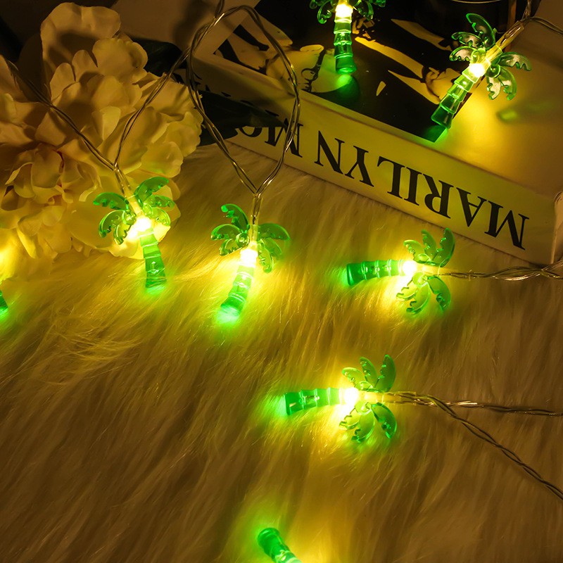 Đèn Led Trang Trí Noel, Tết 3M 20 Đèn Hình Quả Thơm, Bươm Bướm, Ngôi Sao