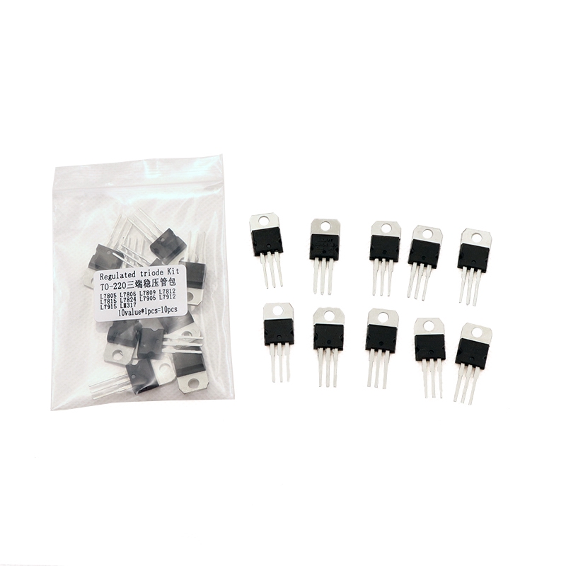 Set 10 Linh Kiện Bán Dẫn L7805 L7806 L7809 L7812 L7815 L7824 L7905 L7912 L7915 Lm317T | BigBuy360 - bigbuy360.vn
