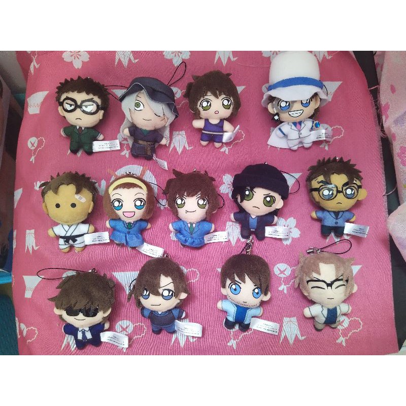 Móc gấu bông Conan Kid Matsuda Akai Sera Sonoko Makoto Subaru Kazami