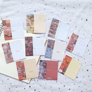 Giấy note ghi chú retro vintage NT026