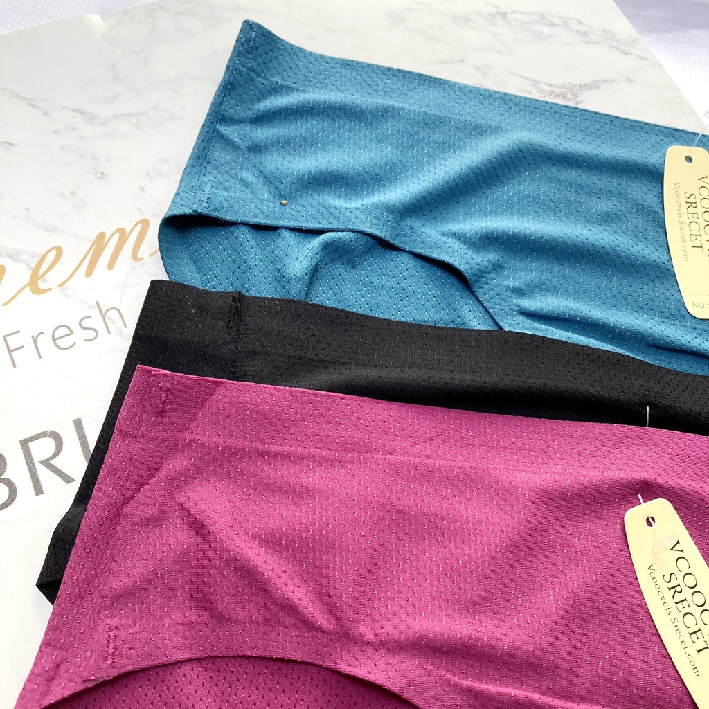 Quần lót nữ Freesize cỡ L từ 40-45kg su đúc cao cấp thông hơi không đường may - QL1522