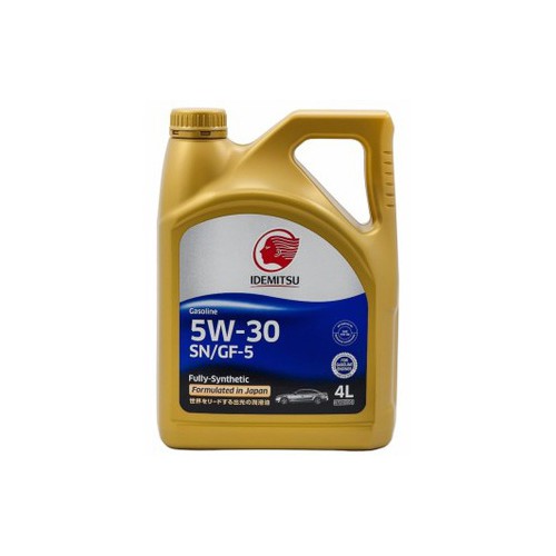 Dầu động cơ xăng IDEMITSU 5W30 SN/GF-5 FULLY SYNTHETIC 4L (dầu gốc tổng hợp) chính hãng