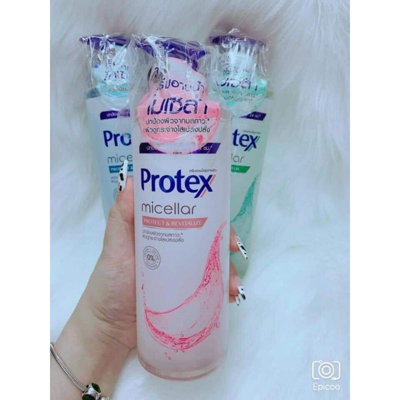 Sữa Tắm ⚡𝗧𝗵𝗮́𝗶𝗹𝗮𝗻𝗱⚡ Sữa Tắm Bảo Vệ Da Protex Micellar 475ml