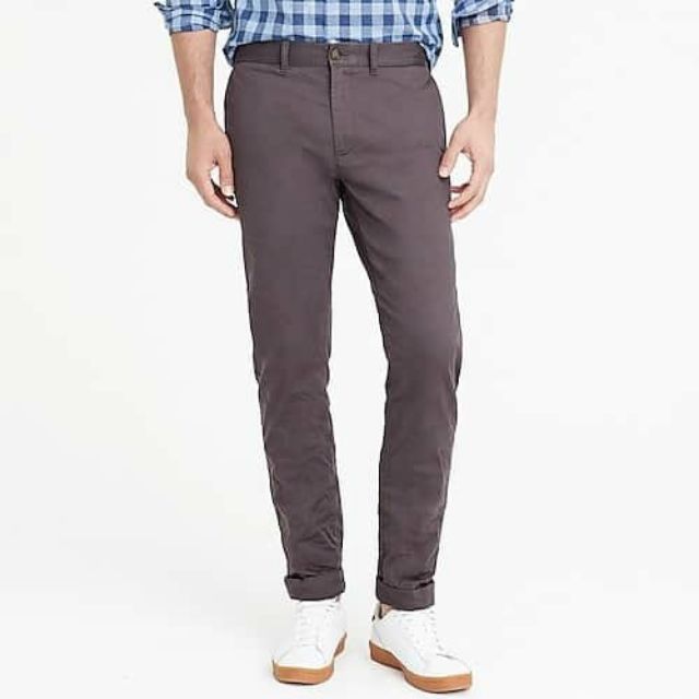 Quần Chino Khaki Nam Jcrew Slimfit Flex Pant Mercantile-Có Sẵn Giá Siêu Tốt