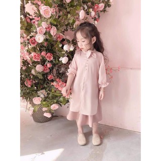 Áo dài cách tân cách điệu bé gái (đặt may)