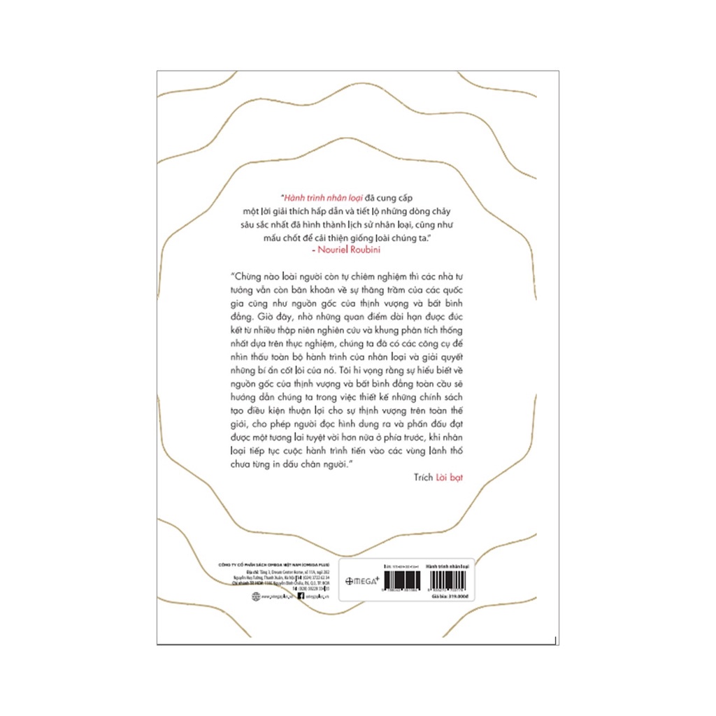 Sách - Hành Trình Nhân Loại: Nguồn Gốc Của Thịnh Vượng Và Bất Bình Đẳng - AlphaBooks