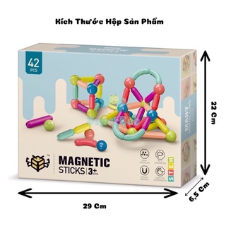 Bộ đồ chơi nam châm xếp hình cho bé