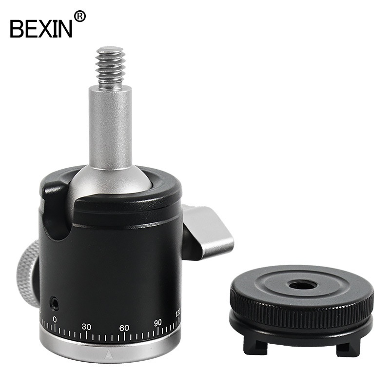 Đầu gắn Mini bằng hợp kim nhôm K-19 cho giá đỡ ba chân | BigBuy360 - bigbuy360.vn