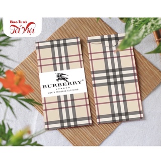 Bao lì xì burberry 1 xấp 10 bao