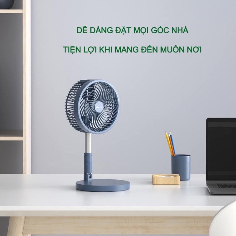 CÓ SẴN - CHÍNH HÃNG - QUẠT TÍCH ĐIỆN GẤP GỌN BEAR