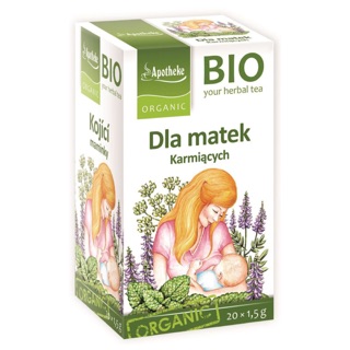 Trà Thảo Mộc Lợi Sữa Hữu Cơ Apotheke (20 túi lọc)