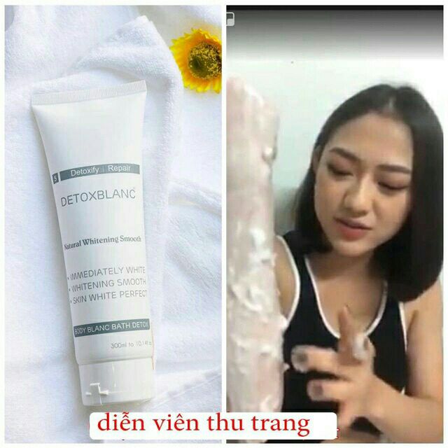 Sữa Tắm Thải Độc Trắng Da Detox Blanc Chính hãng