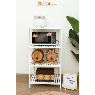 Kệ Đa Năng 4 Tầng Gỗ DEKO