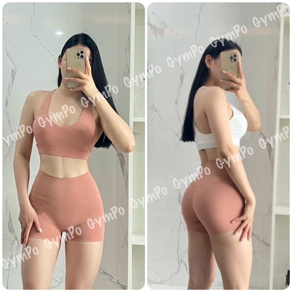 Quần Đùi Thể Thao Poly Trơn Màu