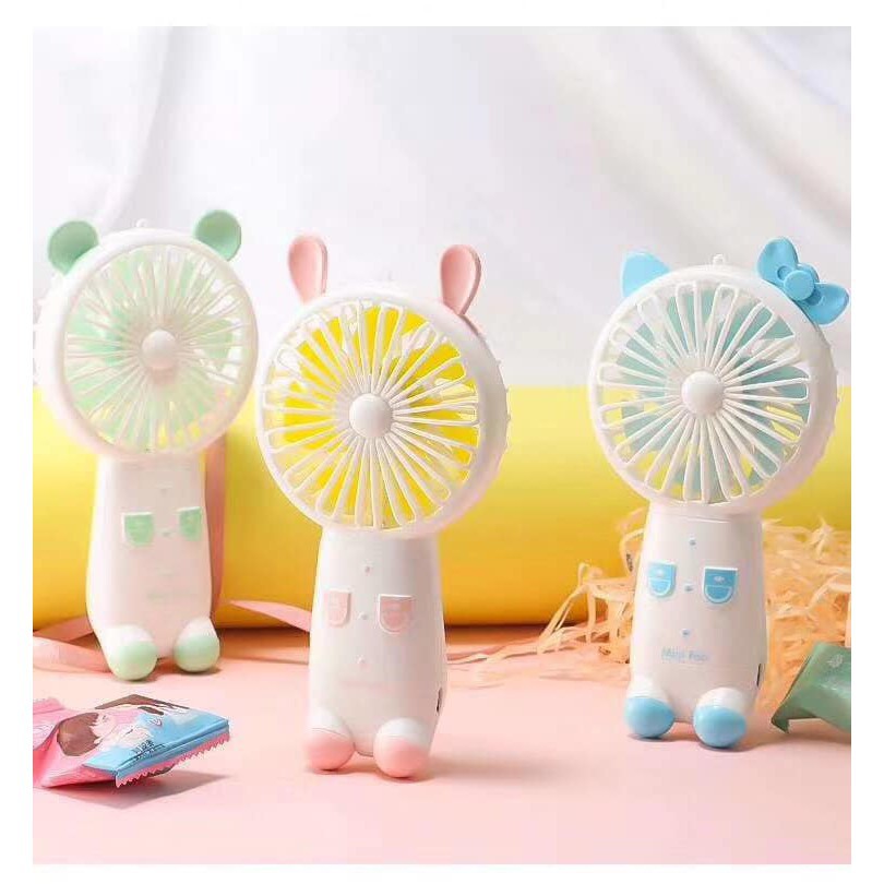 Quạt mini tích điện cầm tay mã 10 | BigBuy360 - bigbuy360.vn