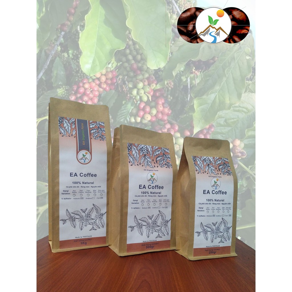 Cafe Robusta & Culi Mix 1 - Công thức rang xay đặc biệt - Nguyên chất - Vị đắng đậm thơm nồng