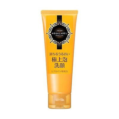 Sữa rửa mặt Shiseido Aqualabel màu vàng dành cho da lão hóa