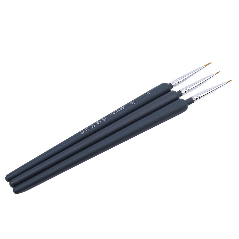 Set 3 cọ vẽ tranh mini chuyên nghiệp