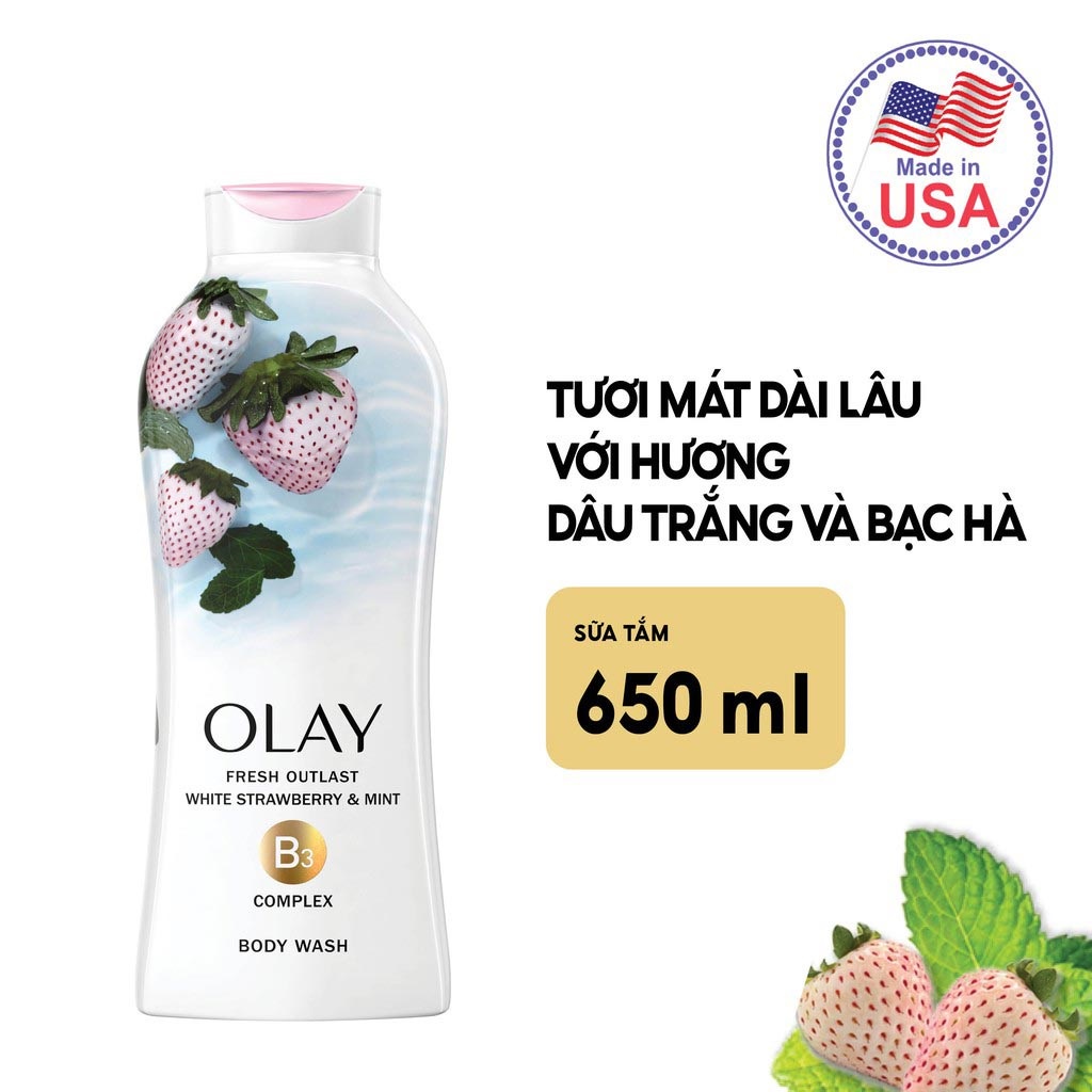 Sữa Tắm Olay hàng Mỹ 650ml (chuẩn chính hãng)