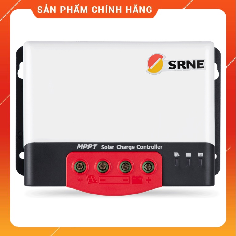 Bộ Sạc Năng Lượng Mặt Trời MPPT SRNE 12-24V 20A MC2420N10- Nhập chính hãng SRNE