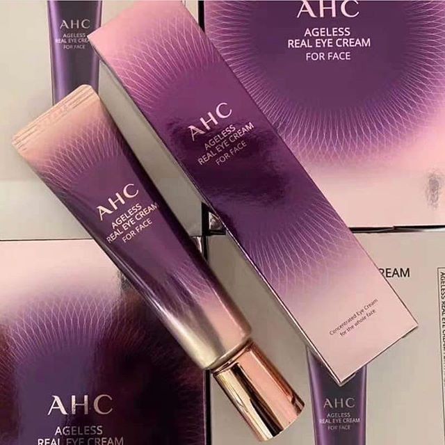 Kem Mắt AHC Ultimate Real Eye Cream For Face Phiên Bản Mới Nhất Tuýp Tím | BigBuy360 - bigbuy360.vn