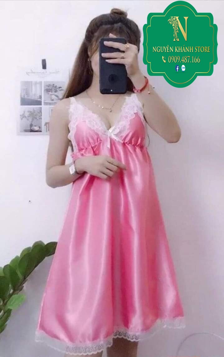 Set Bộ Đùi Pijama Cột Nơ Xinh Xắn Vải Kate Lụa Freesize Dưới 55kg Nguyên Khánh Store
