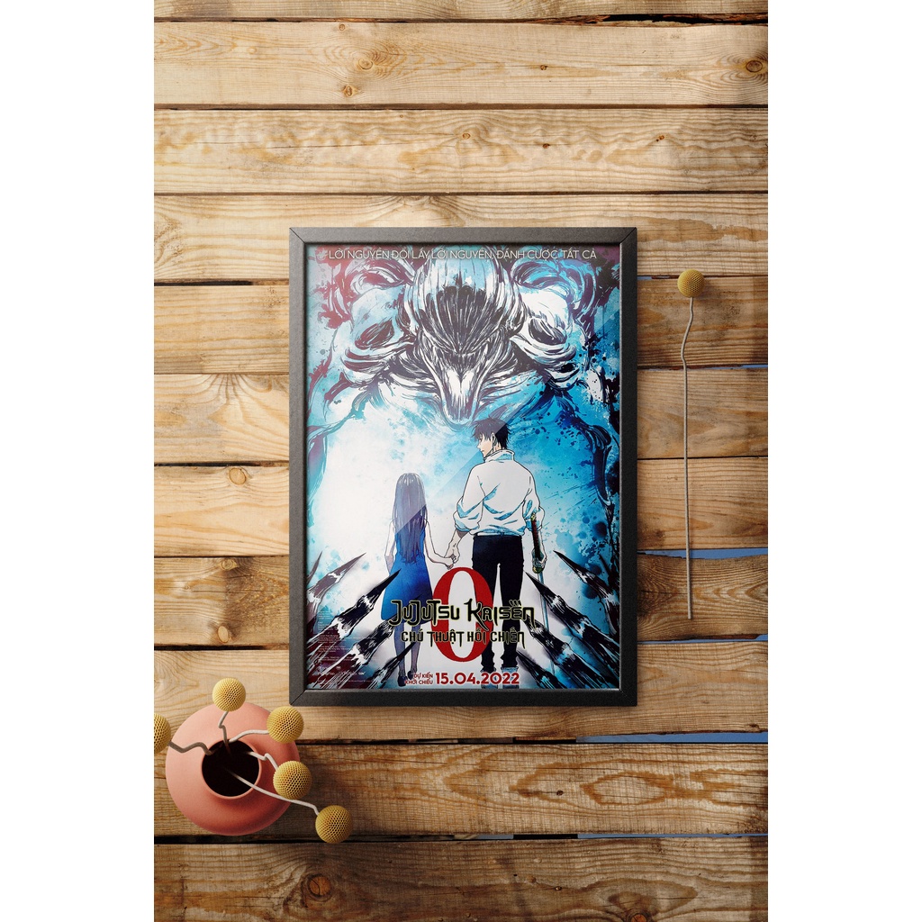 Khung Poster treo tường Anime Jujutsu Kaisen - Poster RT Store