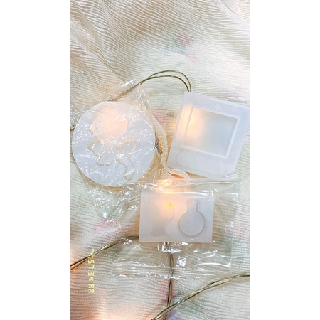 Khuôn silicon làm resin shaker hình hoa hồng/ Bình thí nghiệm mini/ Máy game