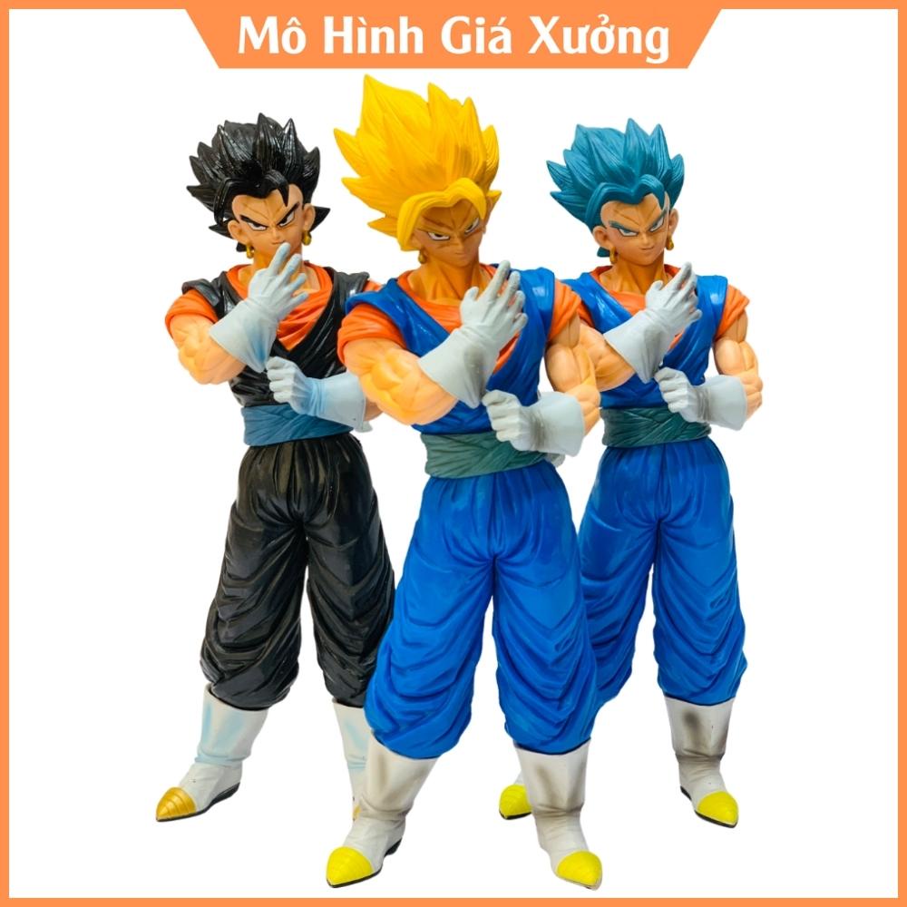 Mô hình Dragon Ball Vegito 3 màu tóc ( xanh , vàng , đen ) , hàng siêu chất cao 34cm , figure mô hình 7 viên ngọc rồng