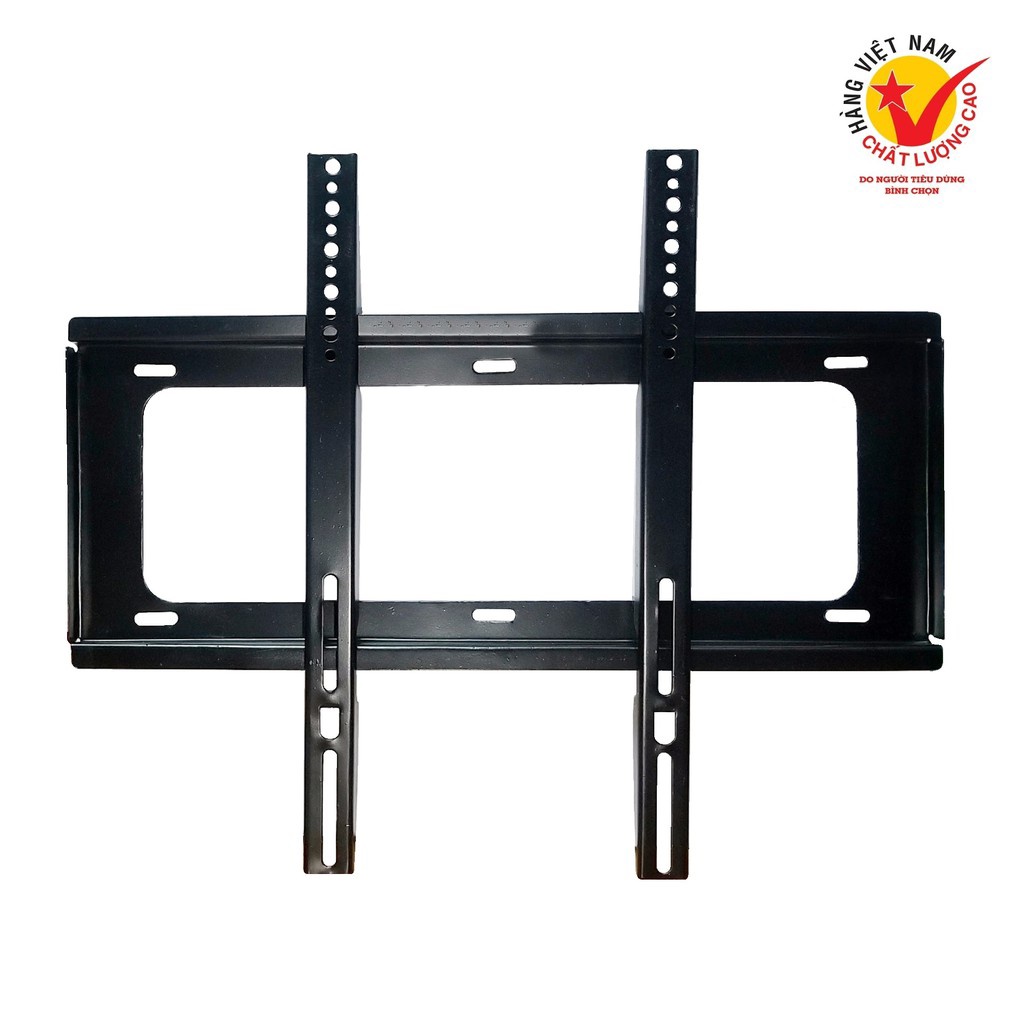 Giá treo tivi thẳng tường dày đẹp cho các hãng tivi từ 14 - 65 inch tặng kèm ốc vít