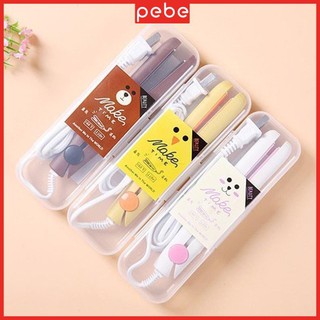 Máy duỗi tóc mini nhỏ gọn tiện lợi thích hợp ủi tóc, là tóc, uốn cụp, uốn xoăn