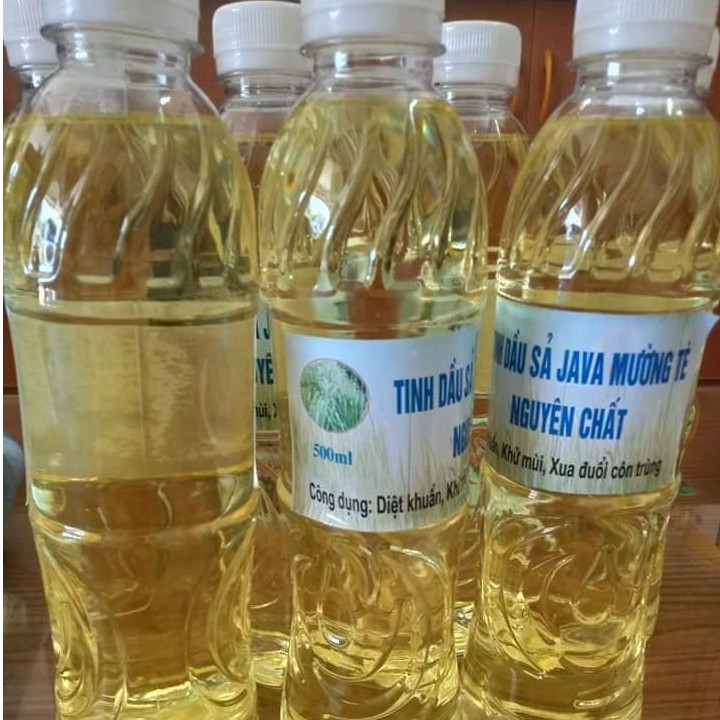 [TRỢ GIÁ] Tinh Dầu Sả Thiên Nhiên Nguyên Chất Có Kiểm Định, Tinh dầu Sả 500ml, Đuổi Muỗi, Xông Phòng, Mùi Thơm Thanh Mát