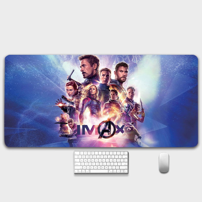 Tấm Lót Chuột Máy Tính Dày Dặn Họa Tiết Siêu Anh Hùng marvel / Người Nhện / Người Sắt Để Bàn Tùy Chỉnh Tiện Dụng