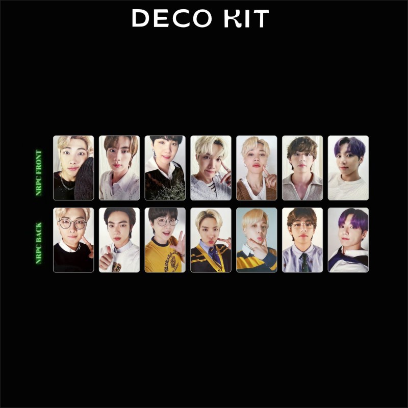 Bộ Thẻ Sưu Tập In Hình Nhóm Nhạc BTS Độc Đáo