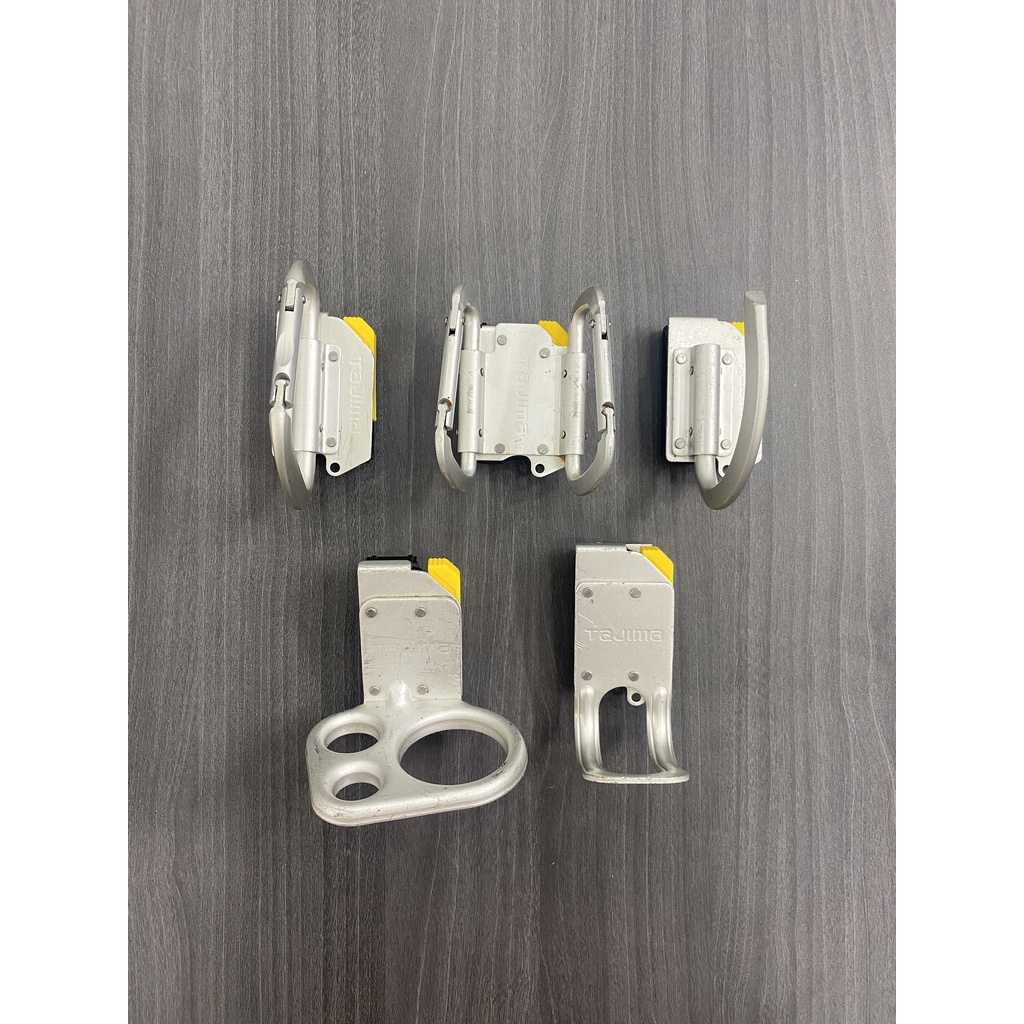 Móc đeo máy khoan, đeo búa nhôm Tajima có tặng kèm bát đeo