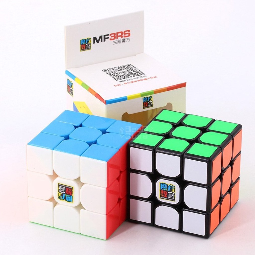 Đồ chơi Rubik 3x3 MoYu MoFangJiaoShi 3x3 MF3RS Black - Rubik Ocean