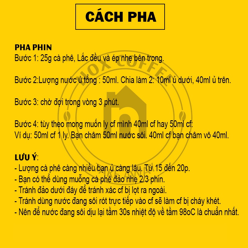 1 Kg Cà Phê Rang Xay Pha Phin - 100% Robusta