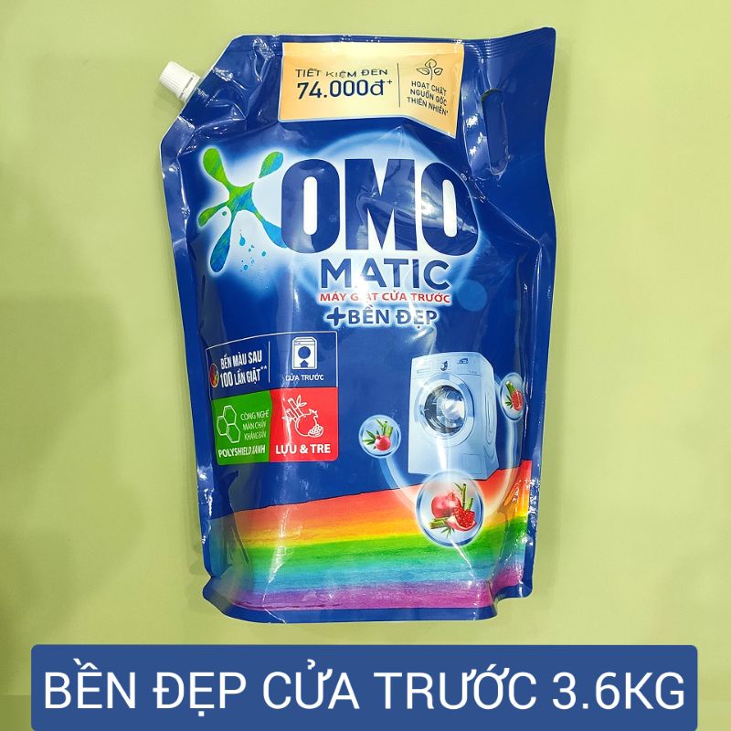 (MẪU MỚI)NƯỚC GIẶT OMO MATIC 3.6KG/3.9KG.